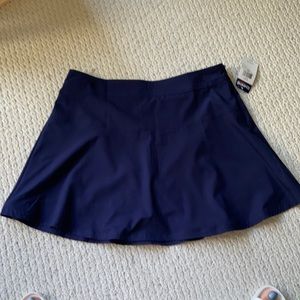 Chaps Sport Navy Blue Athletic Skort